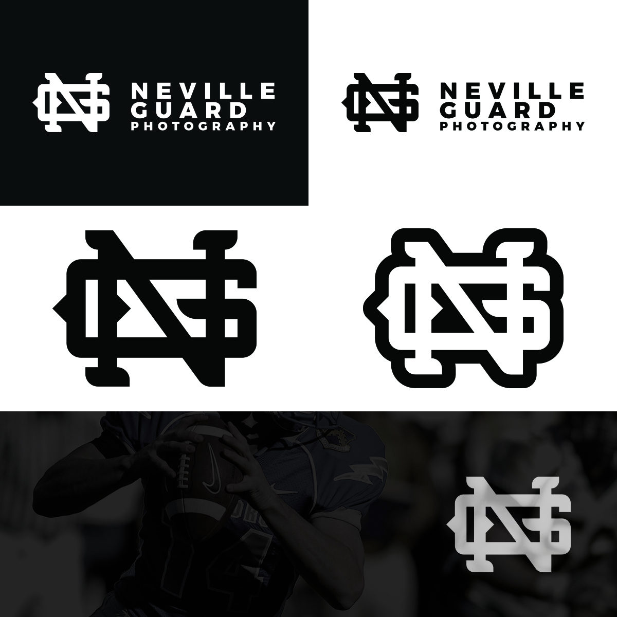 Logo Design by Roland Hawk for Neville Guard Photography | Design #12329715