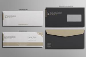 Stationery Design by Selda for Cornerstone Church | Design: #12346099