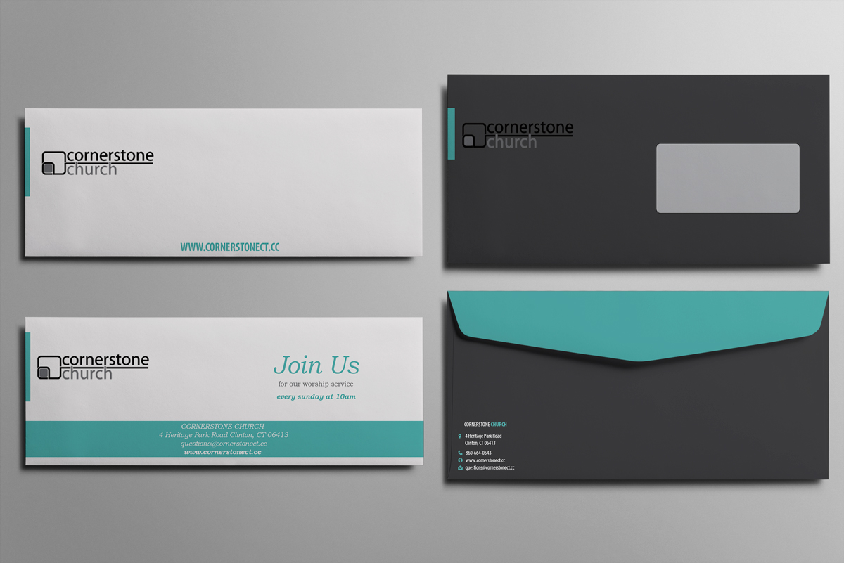 Stationery Design by Selda for Cornerstone Church | Design #12376557