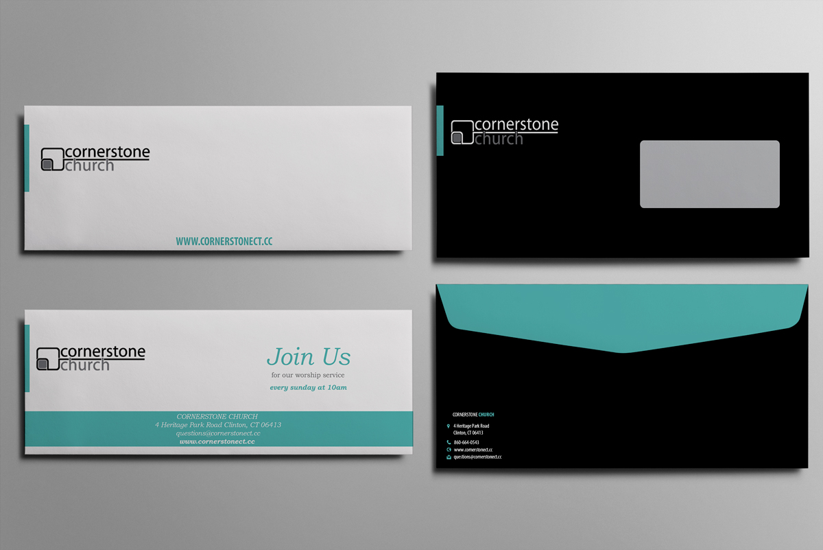 Stationery Design by Selda for Cornerstone Church | Design #12381009
