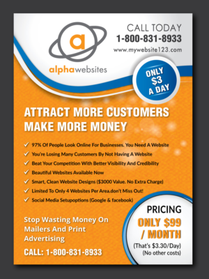 Flyer Design by meet007 for this project | Design: #12341334