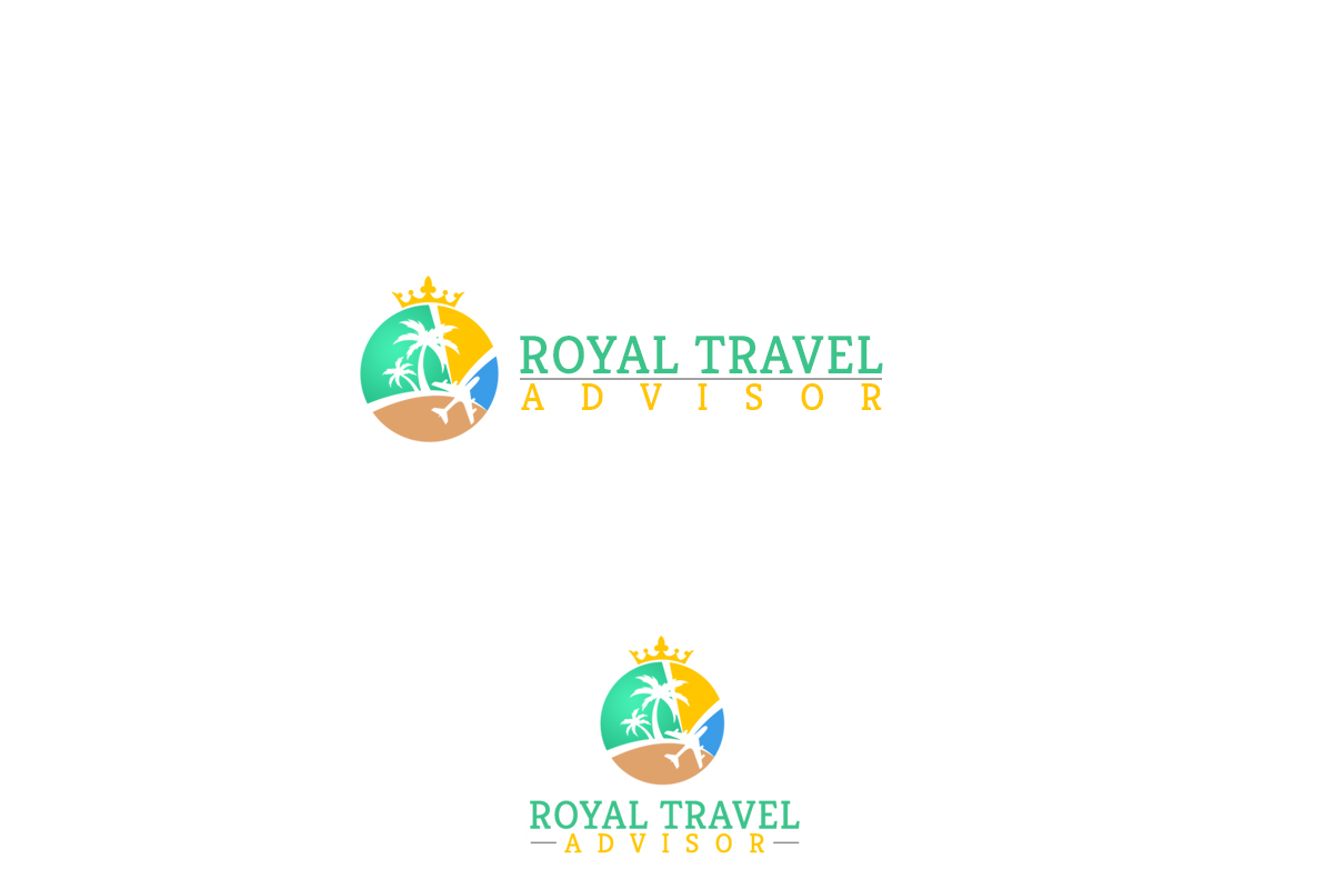 Logo Design by Dynamic for Royal Travel Advisor | Design #12366768