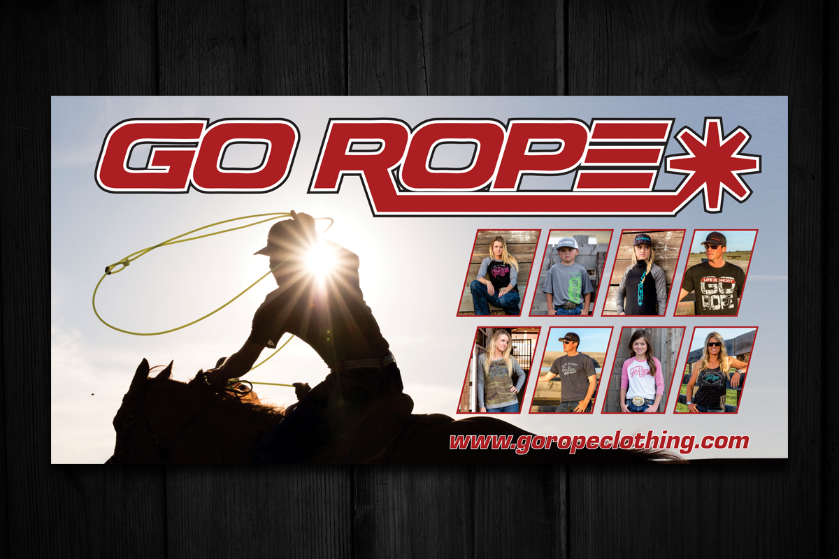 Signage Design by OwnDesign for Go Rope Clothing Co. | Design #12333508