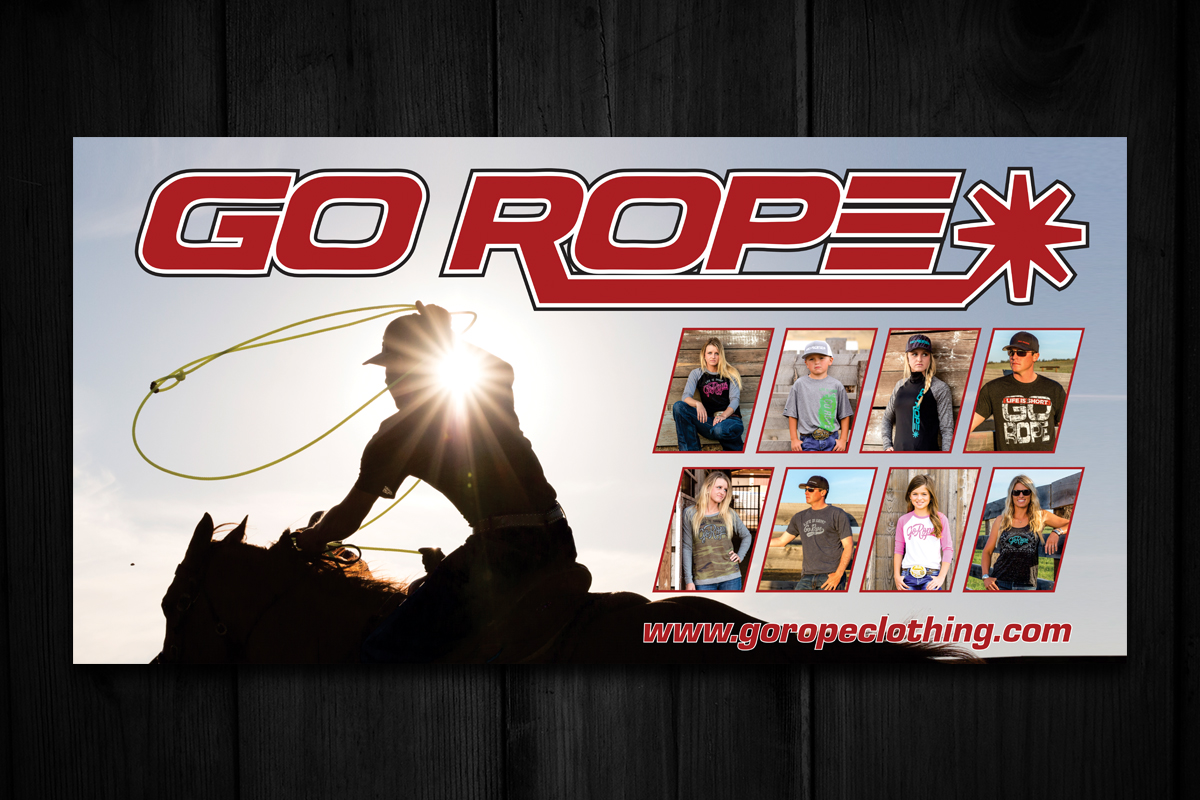 Signage Design by OwnDesign for Go Rope Clothing Co. | Design #12333696