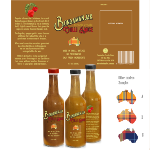 Hot sauce label design for start up | Etikett-Design von Soula Vetter