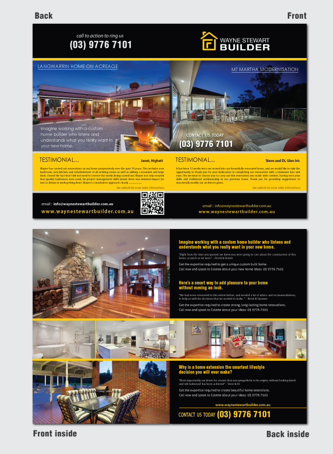 Brochure Design by meet007 for this project | Design #2493384