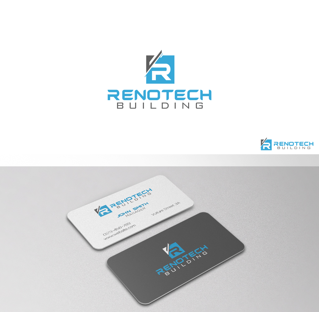Diseño de Logo por JohnM. para Renotech building | Diseño #12335810