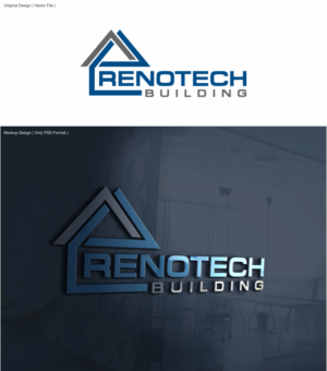 Logo Design by Khalik for Renotech building | Design: #12341266