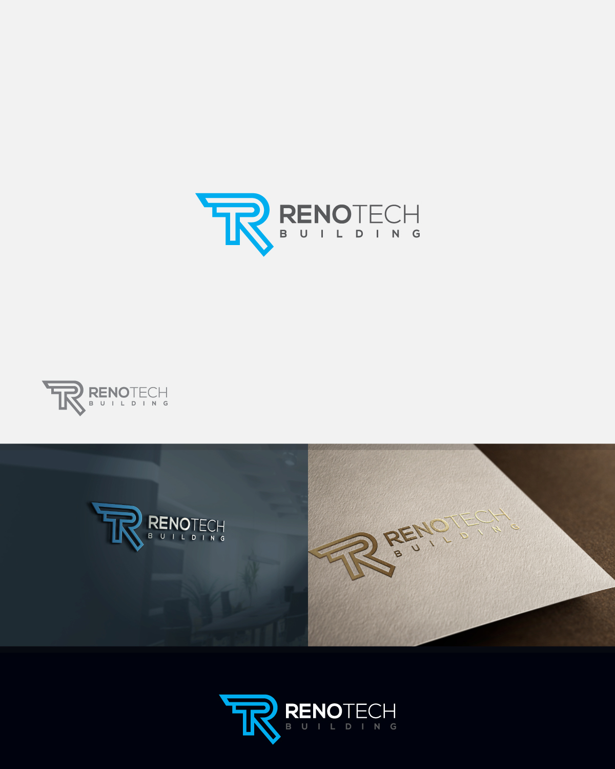 Logo Design by mikehassi for Renotech building | Design #12336486