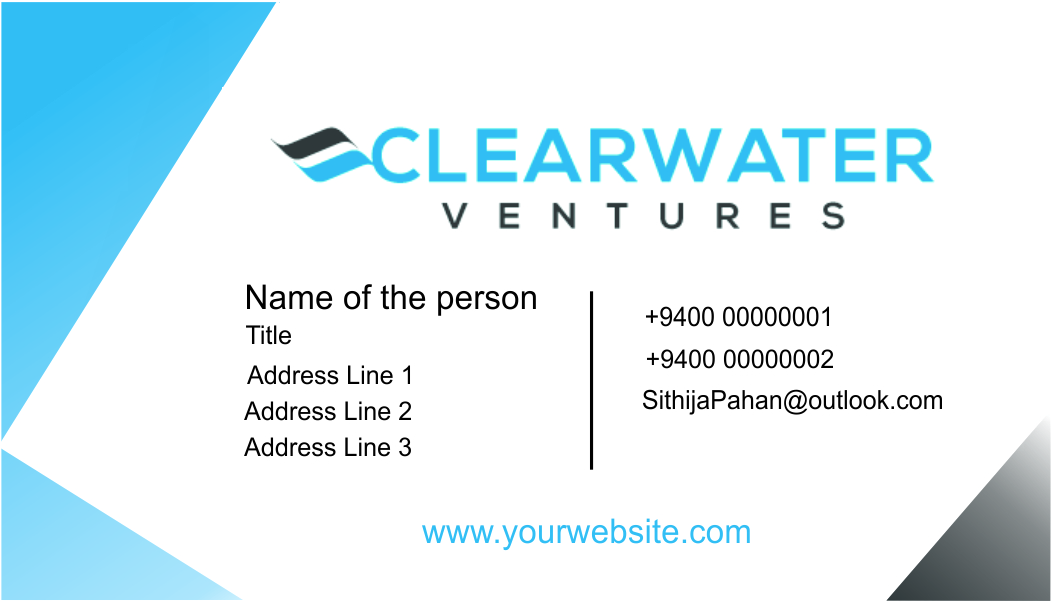 Business Card Design by sithija pahan for this project | Design #12347056