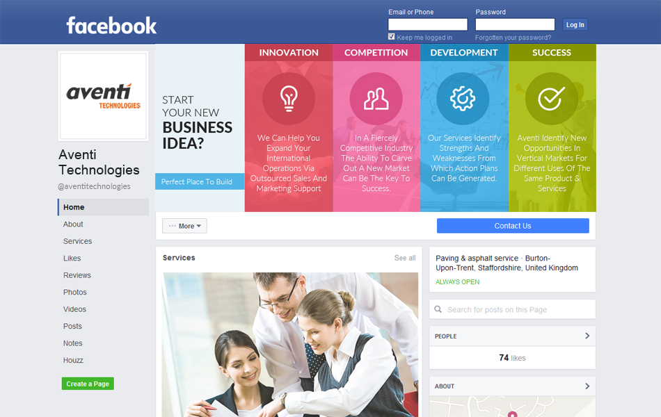Banner-Design von JustACreative1 für Aventi Technologies Ltd. | Design #12410169