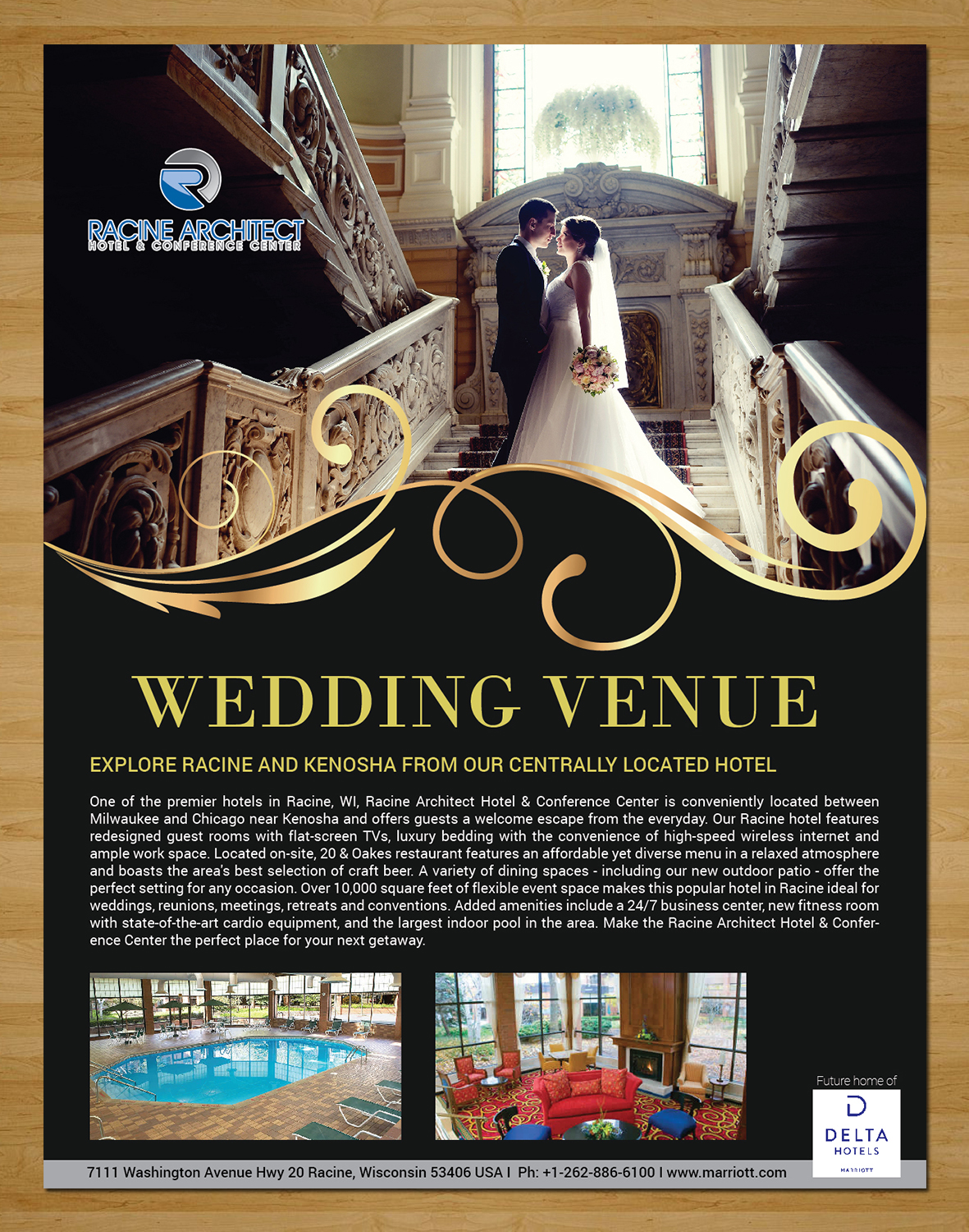 modern professional wedding flyer design for a company by wedding flyer design