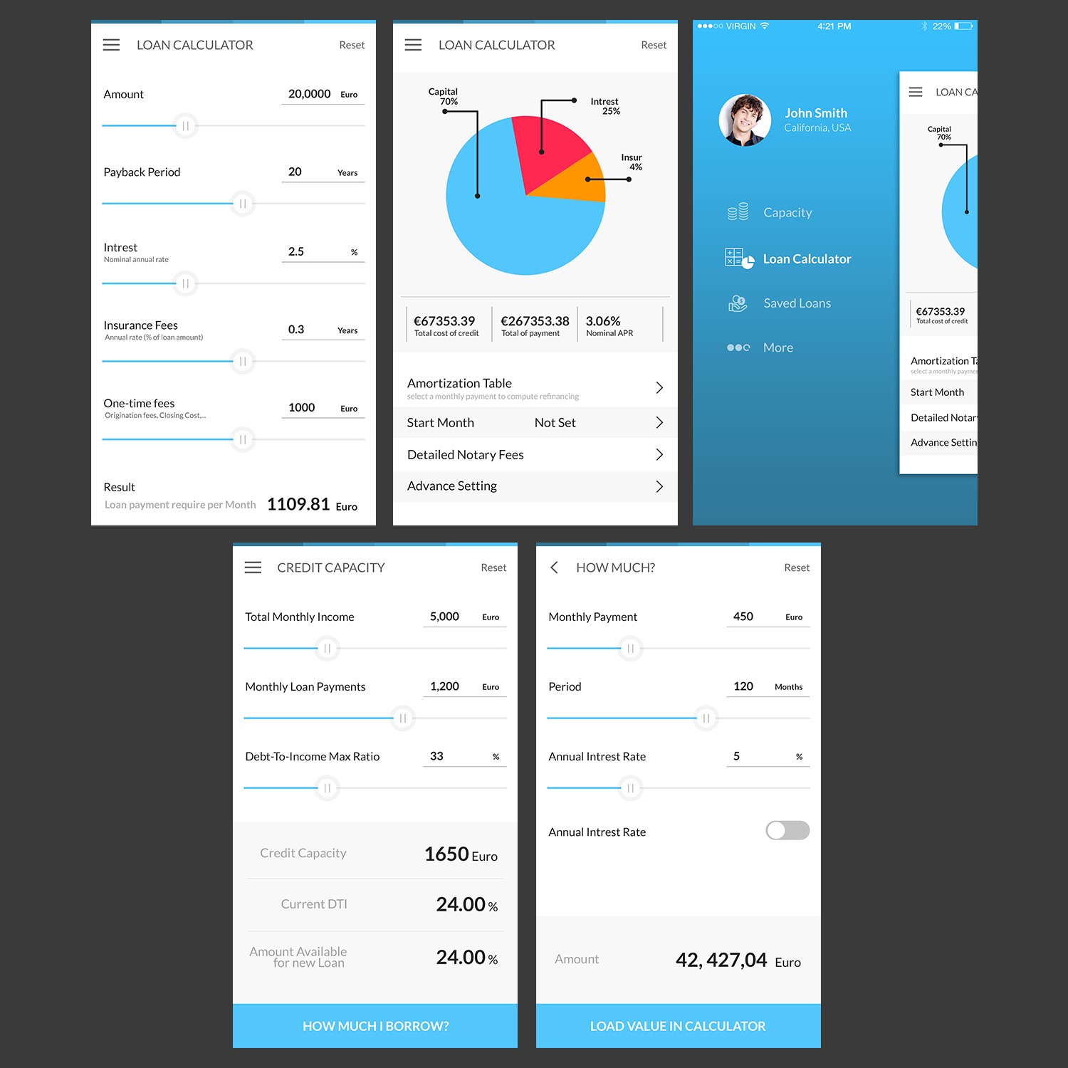 App Design by DesignCarry for DC Labs | Design #12386180