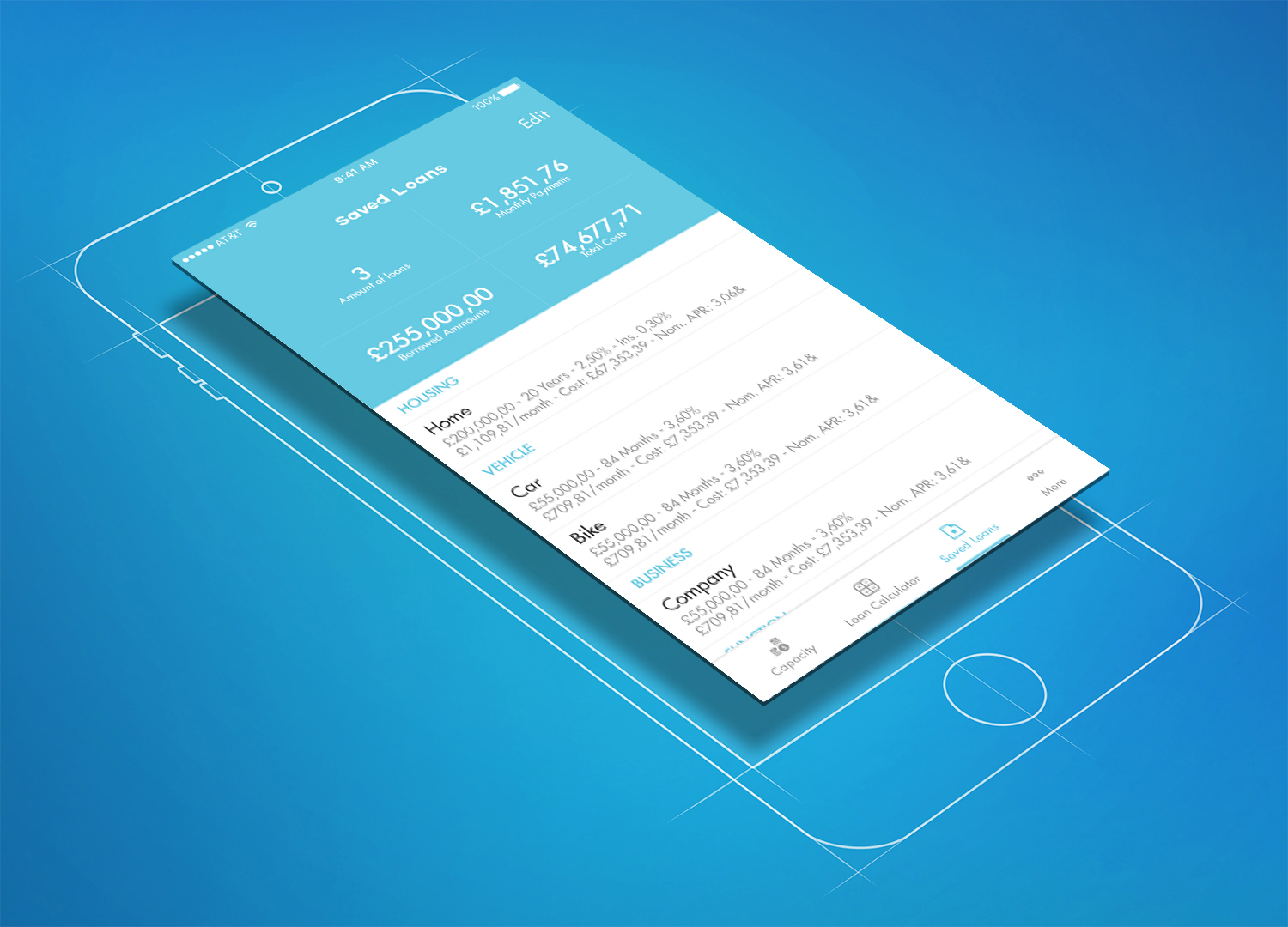 App Design by Oxygen Creatives for DC Labs | Design #12392743