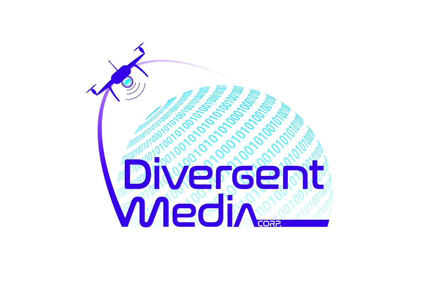 Logo Design by yarbodesign for Divergent Media Corp. | Design #12483798
