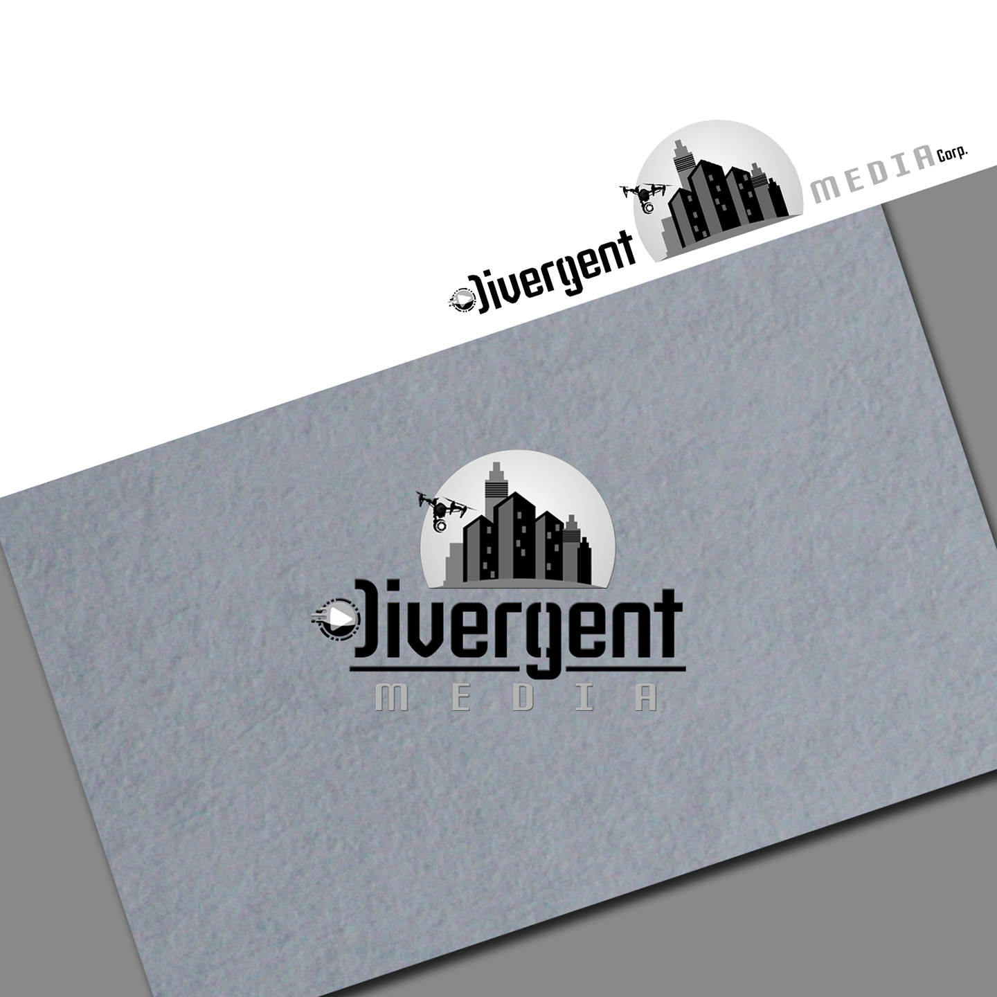 Logo Design by jeffblaire0107 for Divergent Media Corp. | Design #12466326