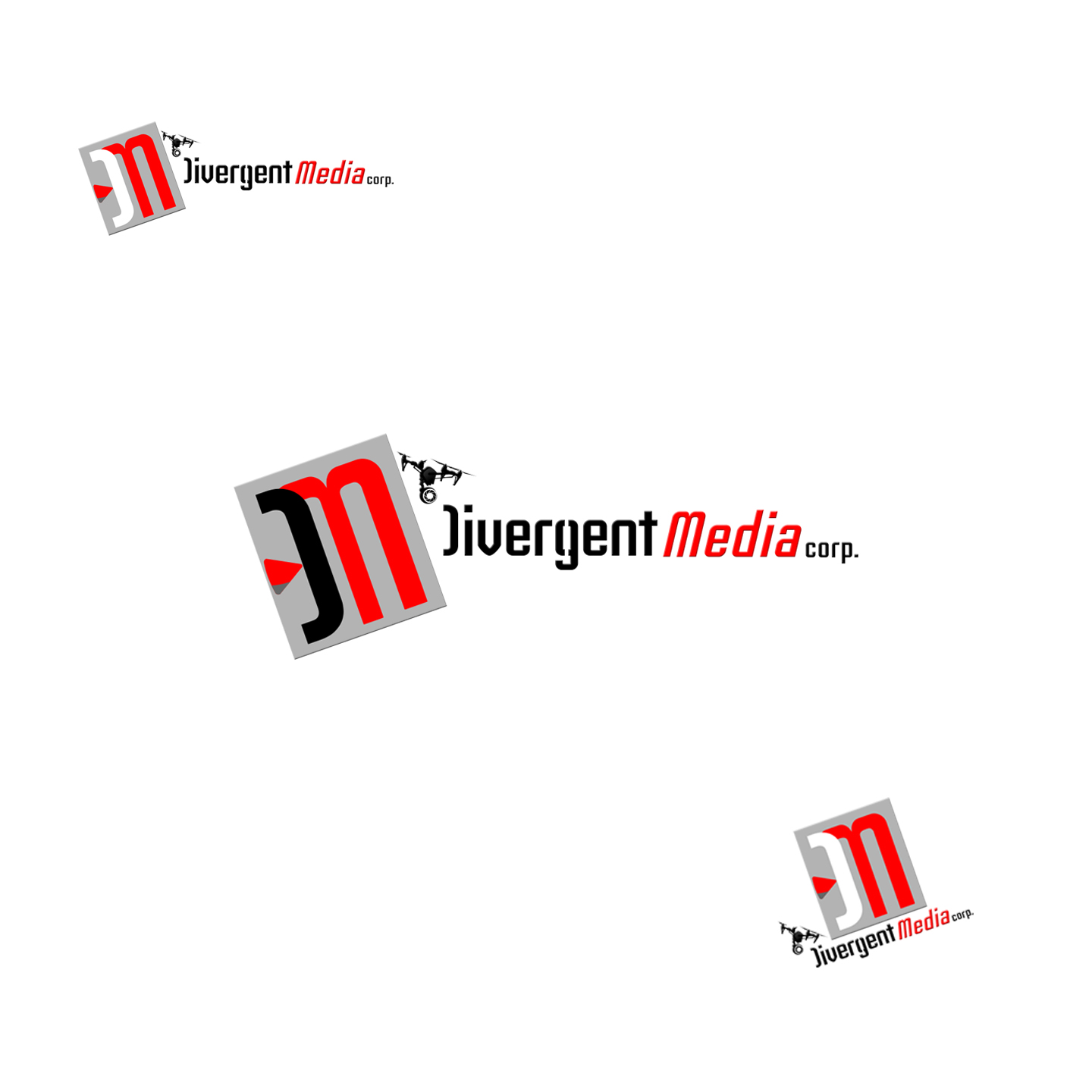 Logo Design by jeffblaire0107 for Divergent Media Corp. | Design #12466434