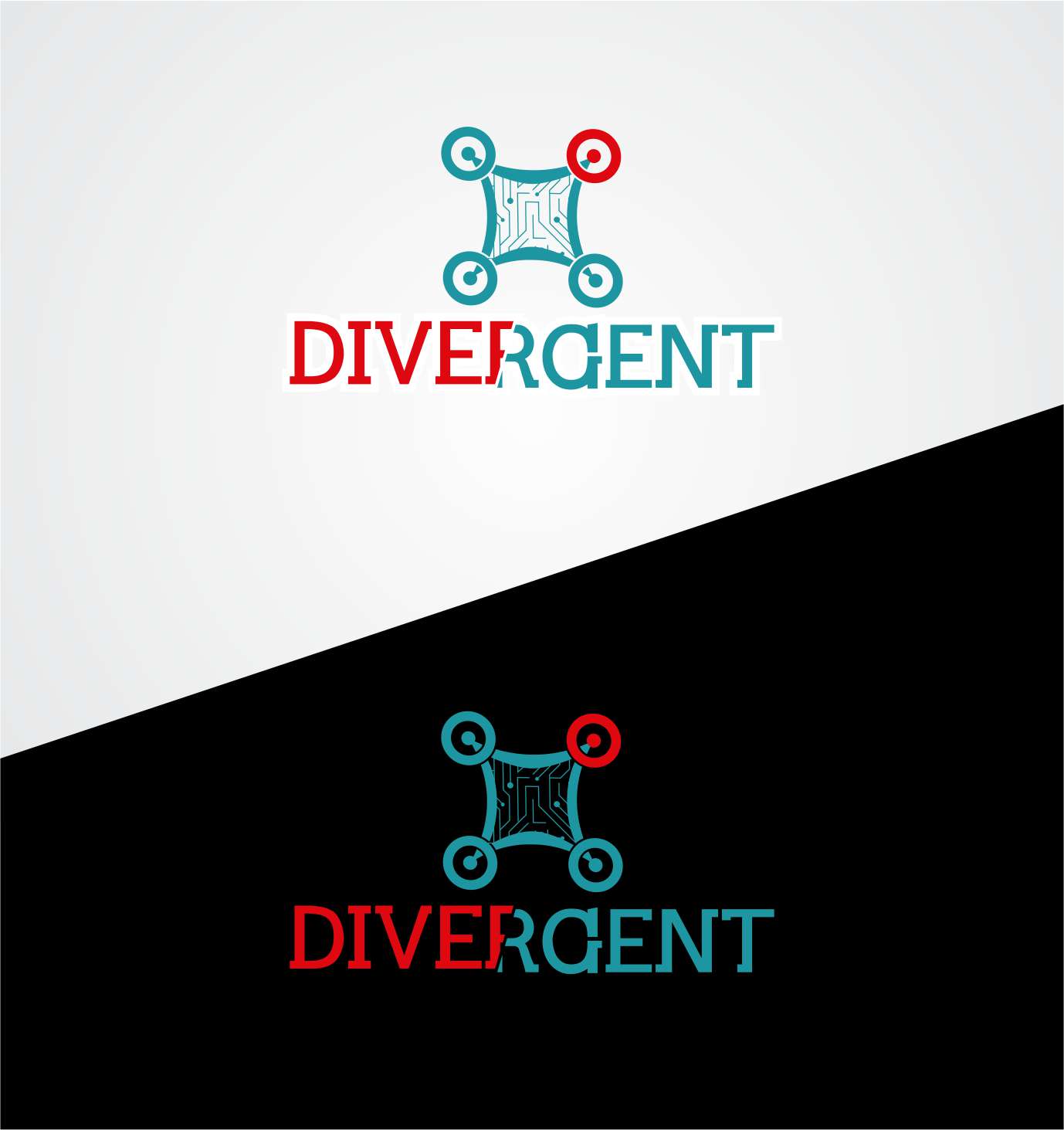 Logo Design by LauraPol for Divergent Media Corp. | Design #12349174