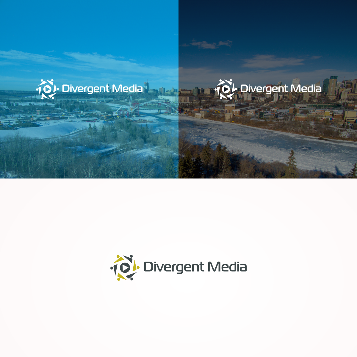 Logo Design by kh1d1r for Divergent Media Corp. | Design #12489405