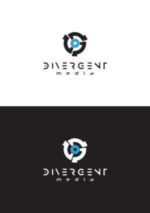 Logo Design by Creative_Projectss for Divergent Media Corp. | Design #12468437