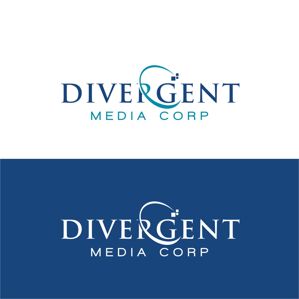 Logo Design by Actives for Divergent Media Corp. | Design #12395236