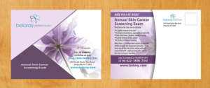 Diseño de Postal por Venus L. Penaflor para Belaray Dermatology | Diseño: #12379262