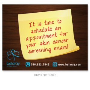 Diseño de Postal por LTC design para Belaray Dermatology | Diseño: #12412850