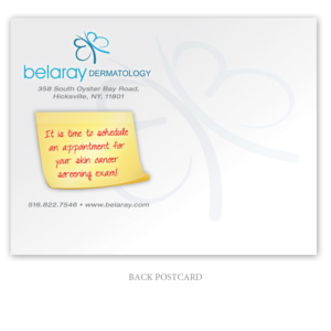 Design de Carte Postale par LTC design pour Belaray Dermatology | Design #12435822