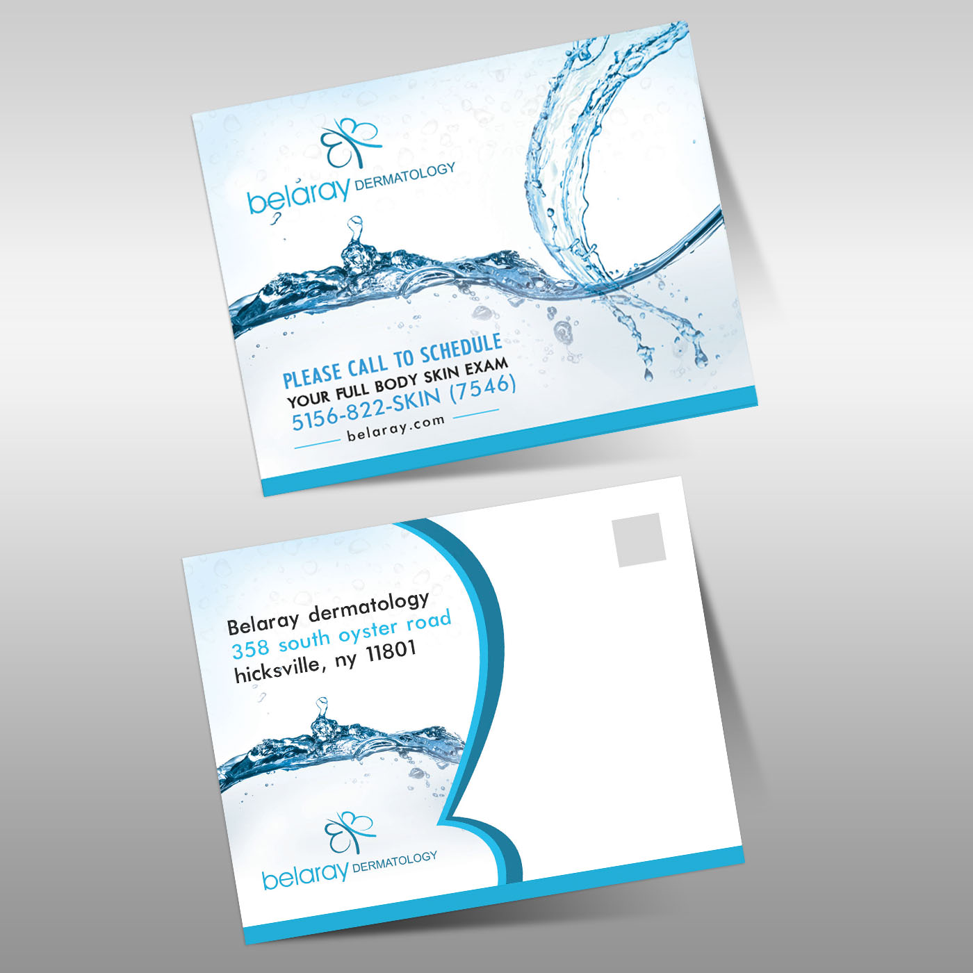 Postcard Design by debdesign for Belaray Dermatology | Design #12410583