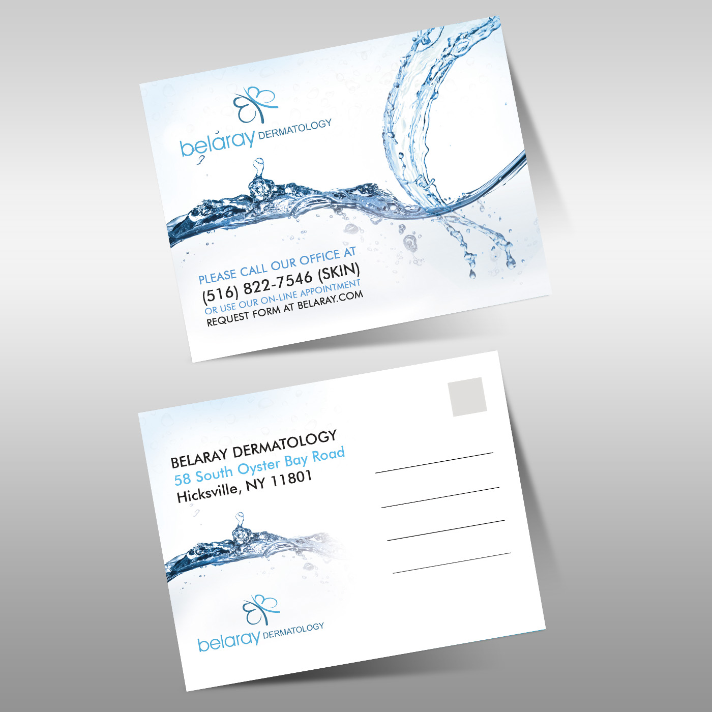 Postcard Design by debdesign for Belaray Dermatology | Design #12511798