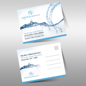 Diseño de Postal por debdesign para Belaray Dermatology | Diseño: #12511799