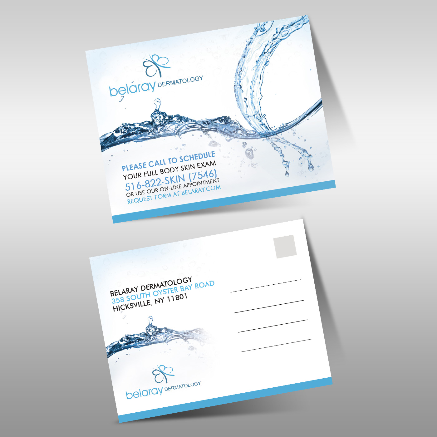 Diseño de Postal por debdesign para Belaray Dermatology | Diseño #12521639