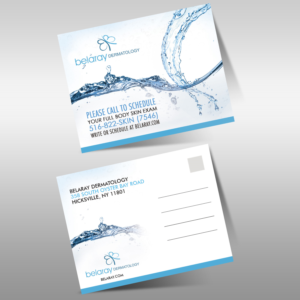 Diseño de Postal por debdesign para Belaray Dermatology | Diseño: #12531107