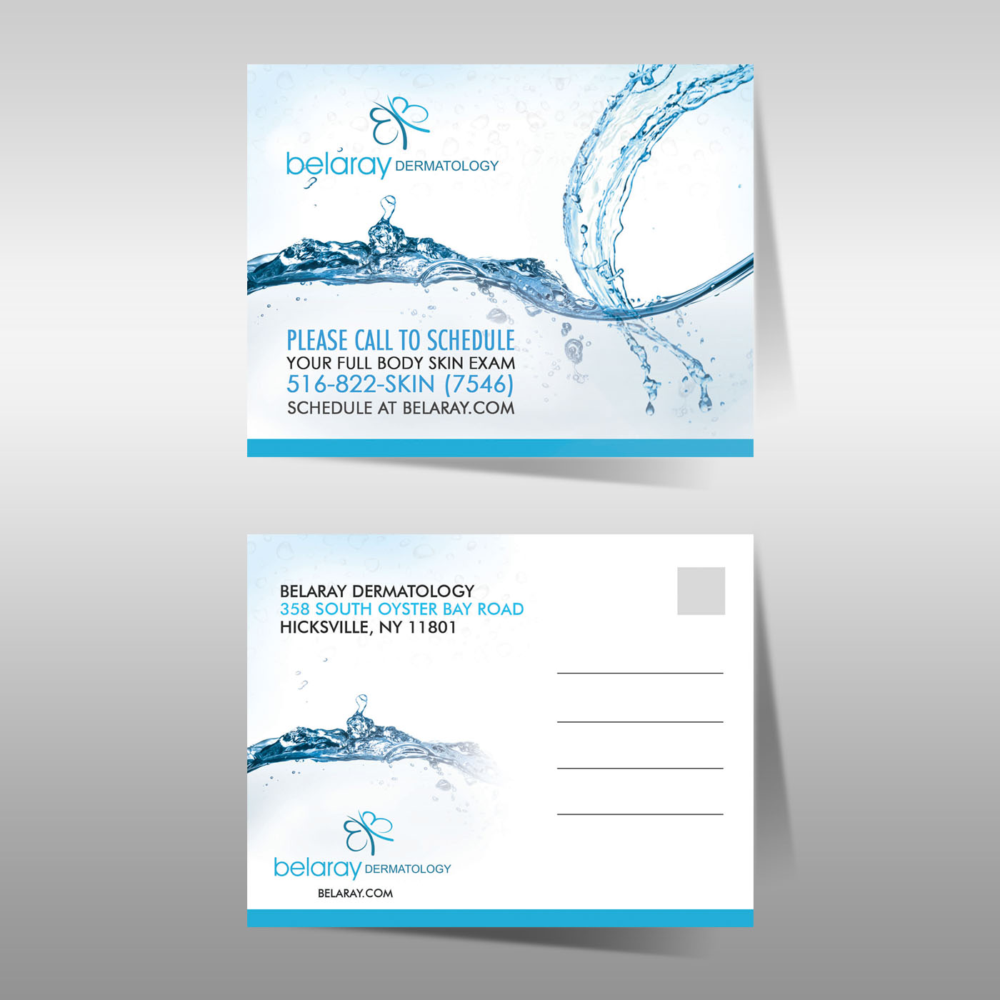 Diseño de Postal por debdesign para Belaray Dermatology | Diseño #12541022