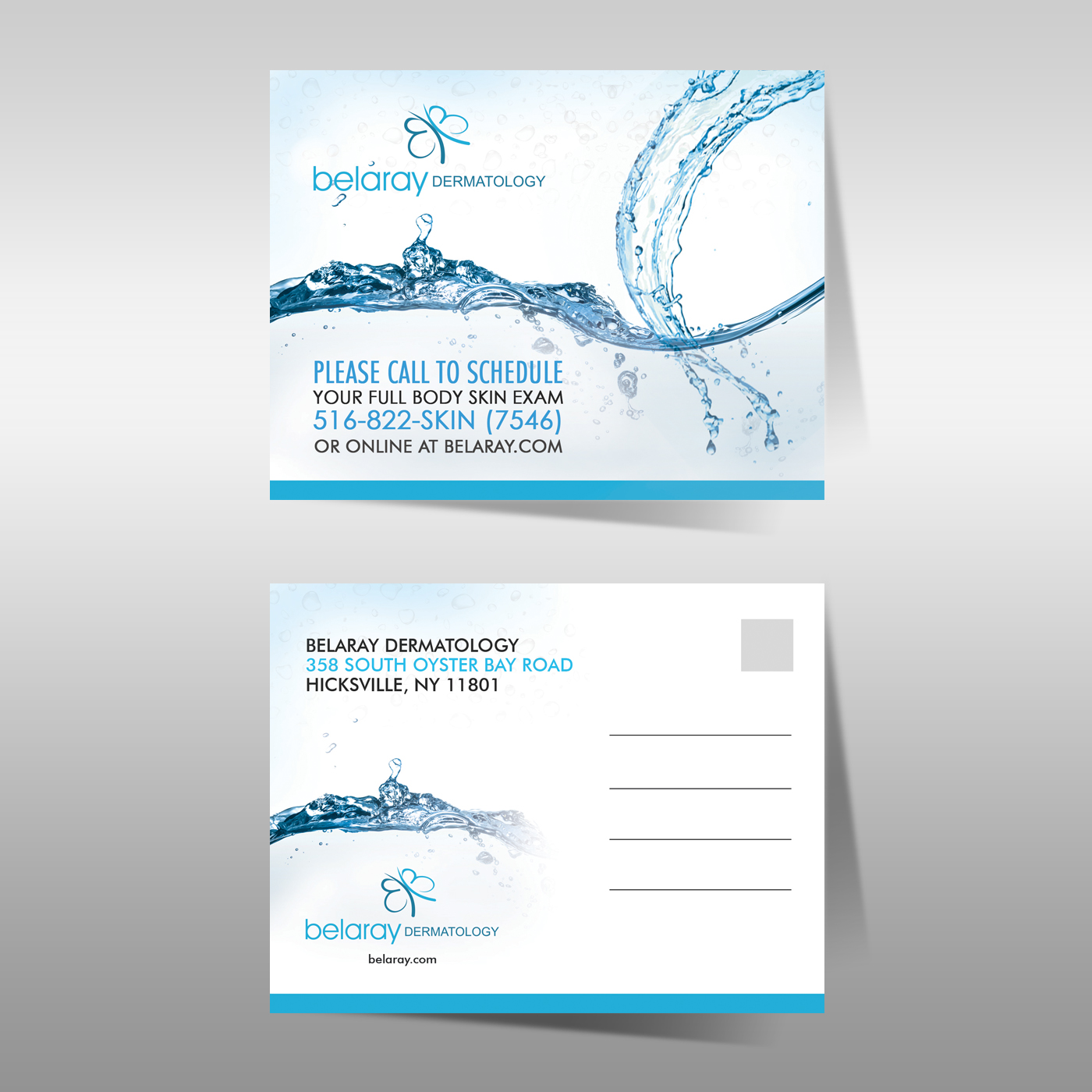 Diseño de Postal por debdesign para Belaray Dermatology | Diseño: #12551863