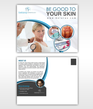 Diseño de Postal por creative.bugs para Belaray Dermatology | Diseño: #12400830