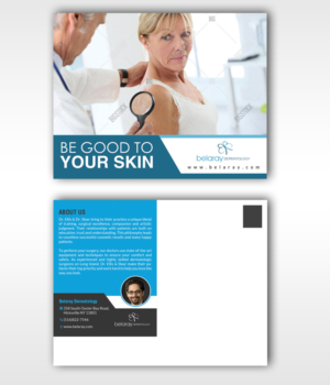 Diseño de Postal por creative.bugs para Belaray Dermatology | Diseño: #12400831