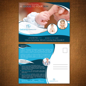 Diseño de Postal por aspiremedia para Belaray Dermatology | Diseño: #12351421