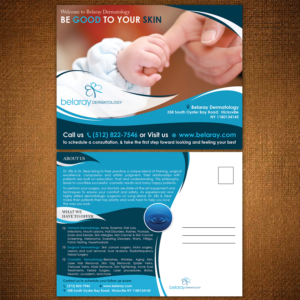 Diseño de Postal por aspiremedia para Belaray Dermatology | Diseño: #12367305