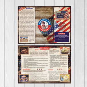 Diseño de Flyer por harmadik_eg para Patriotic Pig | Diseño #12360124