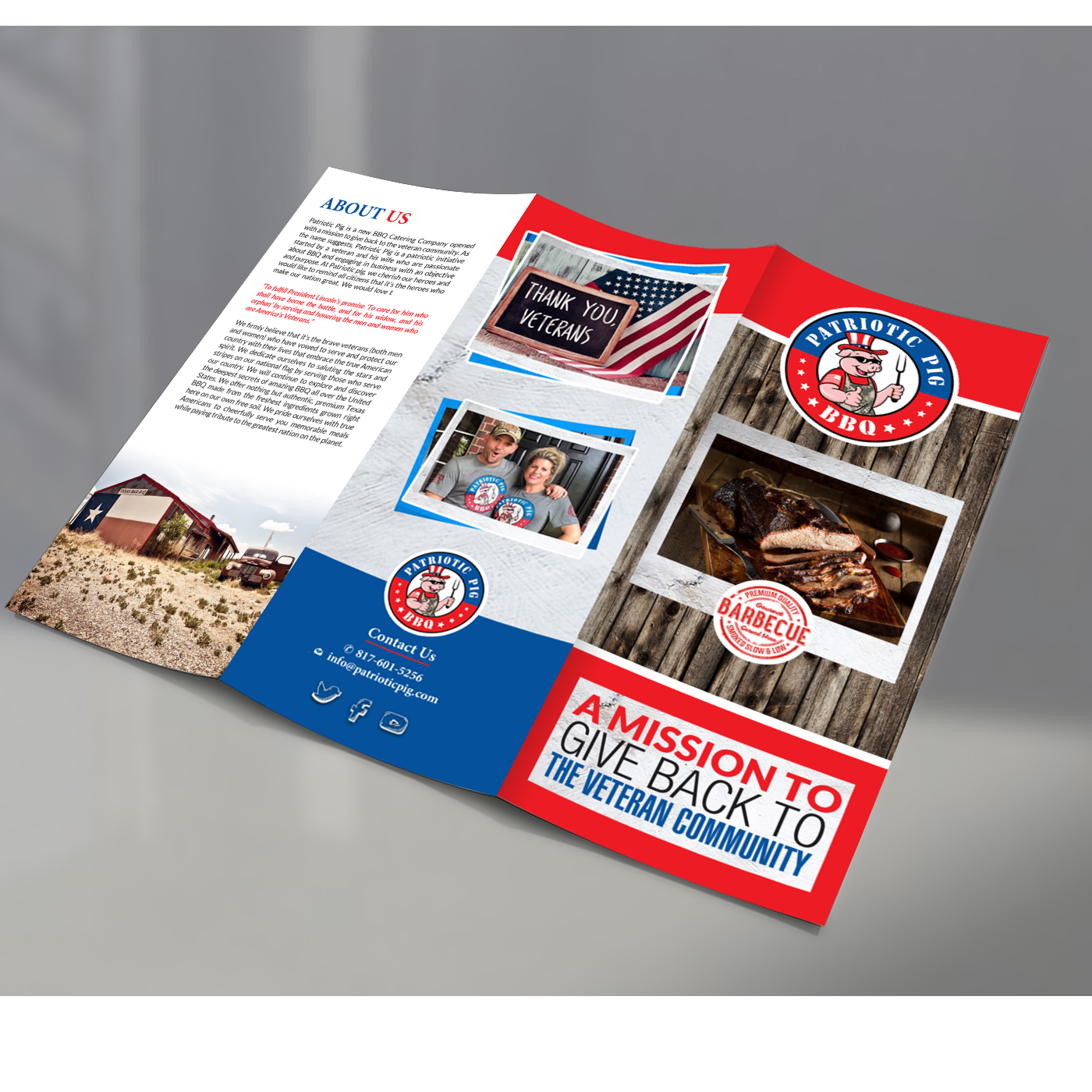 Flyer Design by creative.bugs for Patriotic Pig | Design #12350237