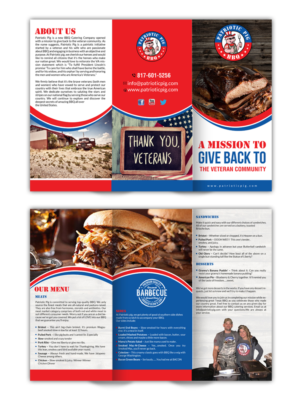 Flyer-Design von creative.bugs für Patriotic Pig | Design: #12358858