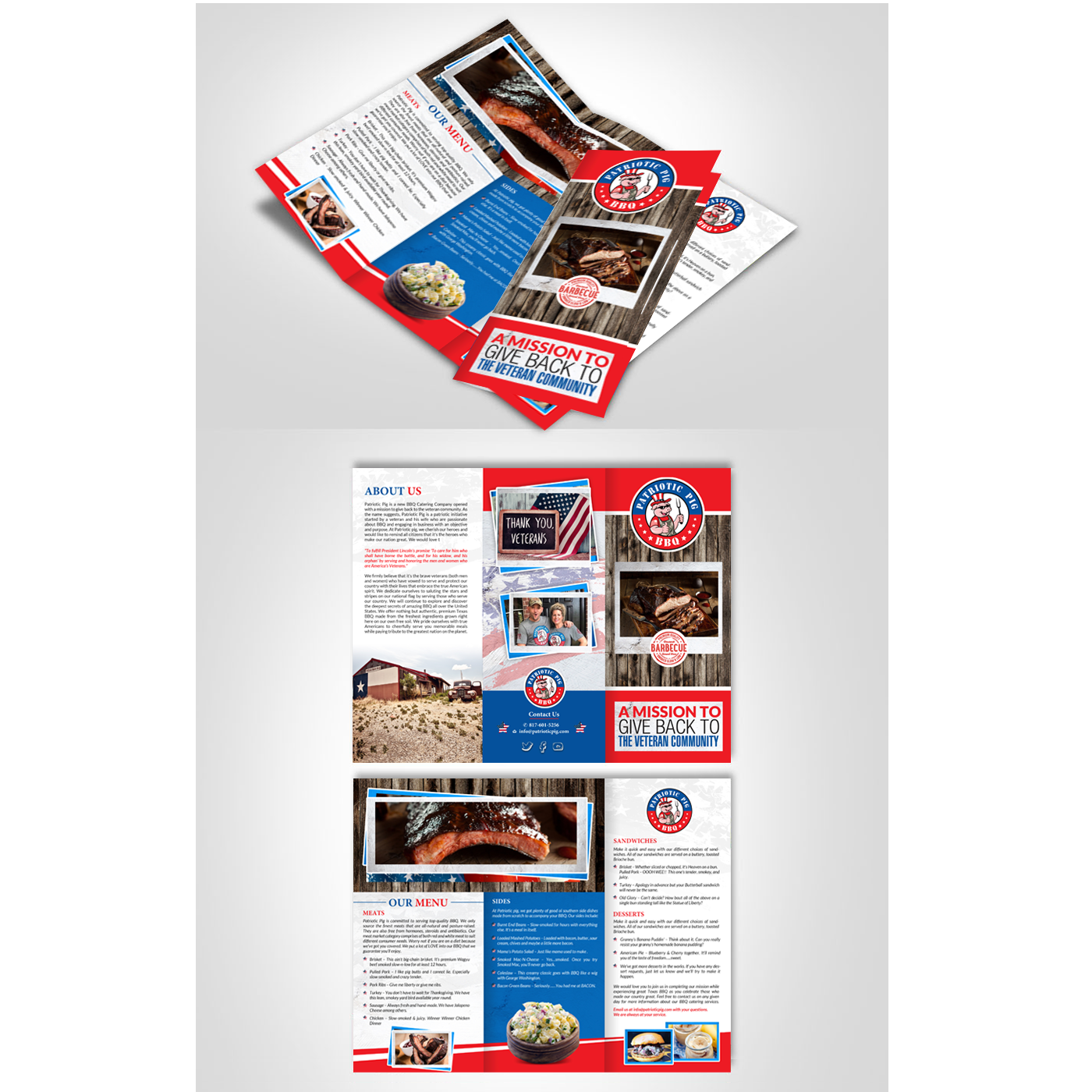 Flyer Design by creative.bugs for Patriotic Pig | Design #12359995