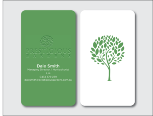 Business Card Design by Verified artistry (Design garden) for this project | Design: #13049967