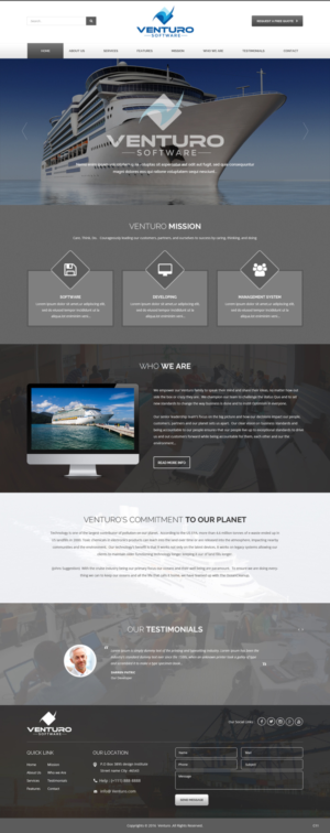 Web Design by pb for this project | Design: #12352460