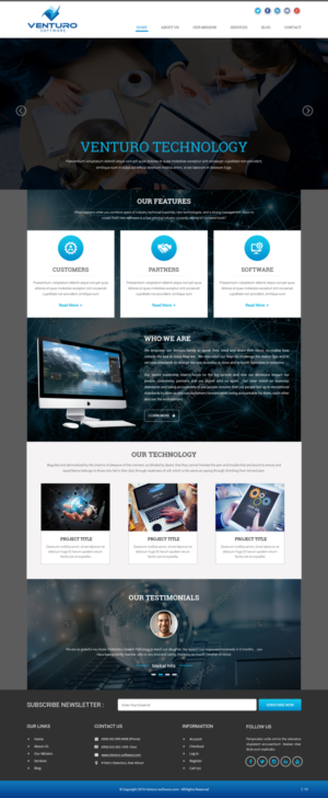 Web Design by pb for this project | Design: #12365283