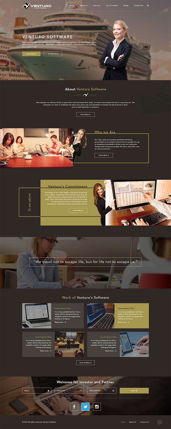 Web Design by Ved Web Services for this project | Design #12351006