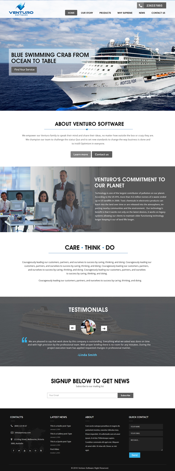 Web Design by Xclusive Designers for this project | Design #12340430