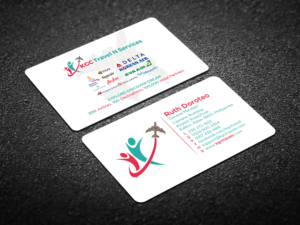 Business Card Design by Verified artistry (Design garden) for KGC TRAVEL N SERVICES | Design: #12363072