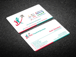 Business Card Design by Verified artistry (Design garden) for KGC TRAVEL N SERVICES | Design: #12363073